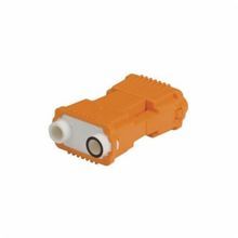 IDEAL® PowerPlus™ 30-382J 100 2-Wire Luminaire Disconnect, 18 to 12 AWG Wire, 1.4 in OAL, 2 Ports, Retrofits Insulation, Orange/White