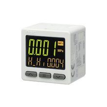 SMC® ZSE20-P-P-N01-L ZSE20 3-Screen Display High Precision Digital Pressure Switch, PNP Output, 12 to 24 VDC
