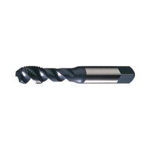Greenfield Threading 330470 SFS Straight Spiral Flute Machine Tap, Right Hand Cutting Direction, 3/8-16 Thread, H3 Thread Limit, Semi-Bottoming Chamfer, Right Hand Flute Direction, 3 Flutes, Steam Oxide, M4 HSS, Steel Material Application