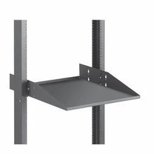 Legrand® ES-19-3B Solid Equipment Shelf, 3-1/2 in H x 17.38 in W x 15-1/2 in D, 2 Rack Unit