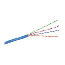 PREMISE WIRING NEXTSPEED® LINK HC6RREB Type CMR Cat 6 UTP Riser Rated Data/Communication Cable, (4-Pair) 23 AWG Solid Bare Copper Conductor, 1000 ft L