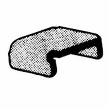 Superstrut® A804EG 800 Type A End Cap, 1-5/8 in W, For Use With: A1200, A1400, AR1600 Series Channel, Surface Raceway and Lighting System, Steel, GoldGalv®