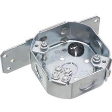 Arlington FBS420S Ceiling Fan Box, Steel, 20 cu-in Capacity, 4 Knockouts, 6 in H x 4-1/4 in W Dimensions