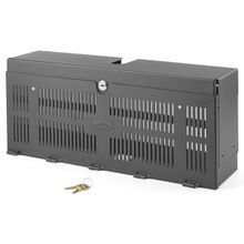 PREMISE WIRING HSE46 Telescopic Security Device, For Use With: Patch Panels and Network Cabinets, Specifications: 16 ga, Rail Mount, Steel, Black