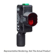 Allen-Bradley 42EA-P2MEA1-D4 42EA RightSight S18A, Polarized Retroreflective, Red LED, Complementary Light/Dark Operate, NPN and PNP (Push-Pull), Adjustment Knob, 3.5 m, Integral 4-pin Micro (M12) QD, 10 - 30V DC, 1 ms, -30 C to +60C