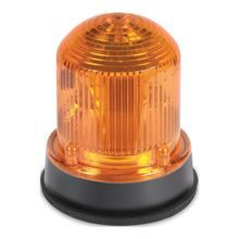 Edwards Signaling™ 125HALFA120A Standard Warning Light, 120 VAC, 3-1/4 in Dia, Halogen Lamp, Amber Lens, Surface/Panel Mount