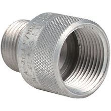 Killark® ADUP-12 Conduit Adapter, 1/2 in Male, 3/4 in Female Conduit, For Use With Class I, Groups A, B, C, D Pin and Sleeve Device, Copper Free Aluminum, Silver