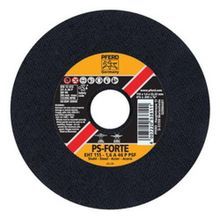 PFERD 69949 Universal Line PSF Flat General Purpose Thin Cut-Off Wheel, 4-1/2 in Wheel Diameter, 0.045 in Wheel, 7/8 in Center Hole, A46P Grit, Aluminum Oxide Abrasive