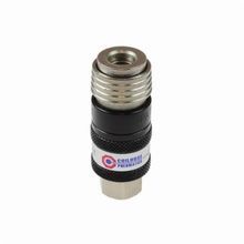 Coilhose® 151USE Coilflow Automatic Safety Exhaust 5-in-1 Hose Coupler, Steel/Aluminum