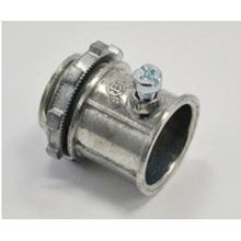 Bridgeport® 231-DC2 Conduit Connector, 3/4 in Trade, For Use With: Steel/Aluminum EMT Conduit, Die Cast Zinc, Ball Burnished/Mirror Smooth