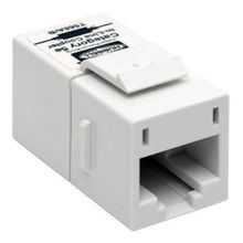PREMISE WIRING iSTATION™ SFC5EW Cat 5e Standard Inline Coupler, Keystone Module, Snap-On/Snap-Fit Mount, 1 Port, Plastic, White