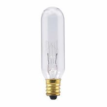 Sylvania 18037 General Purpose Incandescent Lamp, 15 W Wattage, E12 Candelabra Screw Lamp Base, Incandescent Lamp, T6 Shape, 110 Lumens