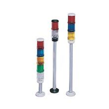 Allen-Bradley Control Tower™ 855EC-B24D3D8D4 Pre-Assembled Stack Light, 24 VAC/VDC, Incandescent Lamp, 3 Lights, Black, 7000 hr Average Life