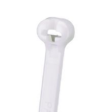 Panduit® Dome-Top® Barb-Ty® BT4S-C BT Series 2-Piece Standard Cable Tie, 15.1 in L x 0.185 in W x 0.052 in THK, Nylon, Natural