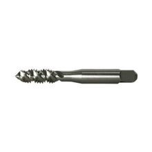 Greenfield Threading 367917 SFGP Straight Spiral Flute Machine Tap, Right Hand Cutting Direction, 1/4-20 Thread, H3 Thread Limit, Bottoming Chamfer, Right Hand Flute Direction, 3 Flutes, Bright, HSS, Non-Ferrous Materials and Steel Material Application