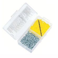 IDEAL® 90-051 Flange Anchor Kit, 201 Piece, Plastic, Yellow