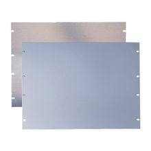 nVent HOFFMAN P19RP1UA P20 Rack Panel, 19 in W x 1/8 in D, 5052-H32 Aluminum Alloy, Clear