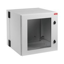 nVent HOFFMAN Protek™ PTHW482430G2 DWDH2 Double Hinged Window Door Cabinet, 48.54 in L x 23.62 in W x 29.92 in D, NEMA 12, Stainless Steel