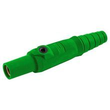 Wiring Device-Kellems HBL15FGN 15 Series Female Insulated Standard In-Line Plug With SC/PPC Cord, 600 VAC, 250 VDC, 150 A, 8 to 2 AWG Wire, Set Screw