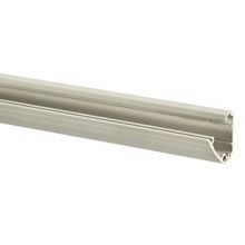 PREMISE WIRING WALLTRAK® PW1BC7 1-Channel Latching Non-Metallic Removable Standard Base and Cover, 7 ft L x 1.19 in W x 1/2 in H, Extruded Thermoplastic, Off-White