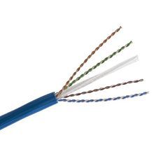 PREMISE WIRING NEXTSPEED® C6ASPB Cat 6a UTP Plenum Cable, (4-Pair) 23 AWG Bare Solid Copper Conductor, 1000 ft L