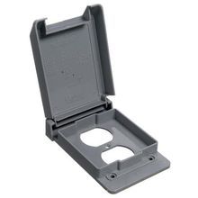 Carlon® E98GDRN-CAR Non-Metallic Weatherproof Box Cover, 4-3/4 in L x 3 in W, Polycarbonate