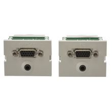 PREMISE WIRING iSTATION™ IM15311015W 1.5 Unit VGA and HD AV Extender With 3.5 mm Stereo Jack, UTP Cable