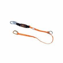 Miller® by Honeywell T6111TB/6FTAF Shock Absorbing Tie-Back Lanyard With Adjustable D-Ring, 310 lb Load, 6 ft L, Polyester Line, 1 Leg, Locking Snaps Harness Connection Hook