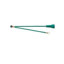 IDEAL® Term-a-Nut® 30-3386 Ground Twist-On Pigtail Connector, 12 AWG Wire, Stranded Wire, Brass