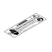 Raychem® ETL-ENGLISH Self-Adhesive Electric Traced Label