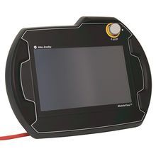 Rockwell Automation 2711T-T10G1N1 Grey Stop Button Tethered Operator Terminal, 10 in Display