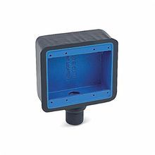 Ocal® OCAL-BLUE™ FD22-G Type FD Dead End Deep Device Box, Iron, 2 Gangs, 1 Knockout