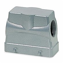 Pos-E-Kon® SH116-H B Series Double Post Standard Insert Hood, Side Entry Position, 1 x 1 in NPT Entry, Die Cast Aluminum