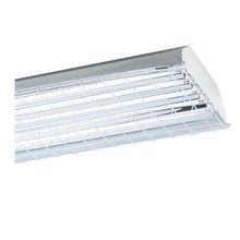 Atlas® WG36 Heavy Duty Wire Guard, 48.25 in L x 18.74 in W, For Use With FS6 Series 6-Lamp Fixture, White
