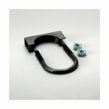 Donaldson® J000222 Double Round Band Standard U-Bolt Clamp, 3/8-16 in UNC-2A, 2.24 in OD Pipe, Steel