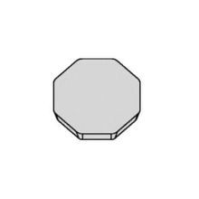 Kennametal® 1157412 Railroad Turning Insert, OPG Insert, Material Grade: C3, 524 Insert, Octagon Shape, Solid Carbide, Manufacturer's Grade: K68