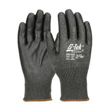G-Tek® 16-354/M Lightweight Washable Cut-Resistant Gloves, M, Foam Nitrile Coating, PolyKor® Fiber, Knit Wrist Cuff, Resists: Abrasion, Chemicals, Cut, Impact, Puncture, Tear, UV Light and Water, ANSI Cut-Resistance Level: A5, Paired Hand