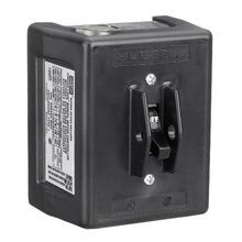 Wiring Device-Kellems CIRCUIT-LOCK® HBL1389D Standard Non-Metallic AC Motor Disconnect Switch With Switch, 600 VAC, 30 A, 18000 W