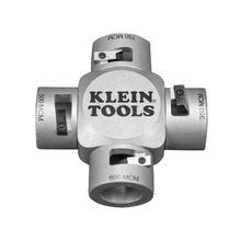 Klein® 21050 Large Cable Stripper, 750 to 350 kcmil Cable, 4.656 in OAL, Aluminum Body