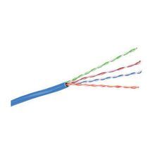 PREMISE WIRING NEXTSPEED® HC6RPEB Cat 6 Plenum UTP Copper Cable, (8) 23 AWG Solid Annealed Copper Conductor, 1000 ft L