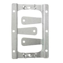 Steel City® SSF-SLV Low Voltage Mounting Bracket, 2-1/2 in L, Steel, Silver