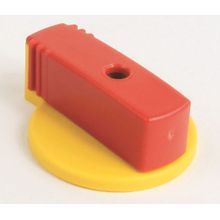 Allen-Bradley 140MT-C-KRY Red/Yellow Lockable Operating Knob