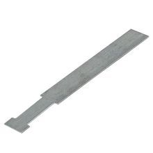 Kindorf® E-233-3/8-10 Anchor Clip, 10 in Flange Width, Steel, Galv-Krom®