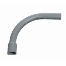 Carlon® UA9ADB SCH 40 Bell End Standard Radius Conduit Elbow, 1/2 in Trade, 90 deg, PVC