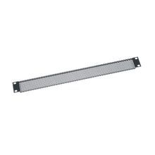 Middle Atlantic Canada VT1 Perforated Vent Panel, 1-3/4 in H x 19 in W x 0.51 in D, Steel