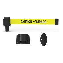 Banner Stakes PL4107 PLUS Wall Mount System, Yellow 