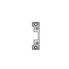 hes® 501A-613 Radius Corners Flat Faceplate, For Use With: Cylindrical Locksets
