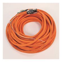 Rockwell Automation SpeedTEC Cable, Motor Power With Brake Wires, SpeedTec DIN Connector, Drive-end, Flying-lead, 10 AWG, Standard (Non-Flex), 25 Meters