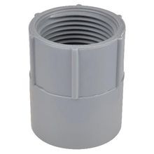 Carlon® E942J Non-Metallic Conduit Adapter, 2 in, Female x Socket Thread, PVC