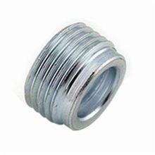Bridgeport® 1182 Reducing Bushing, 3-1/2 x 3 in Trade, Malleable Iron, Electroplated Zinc